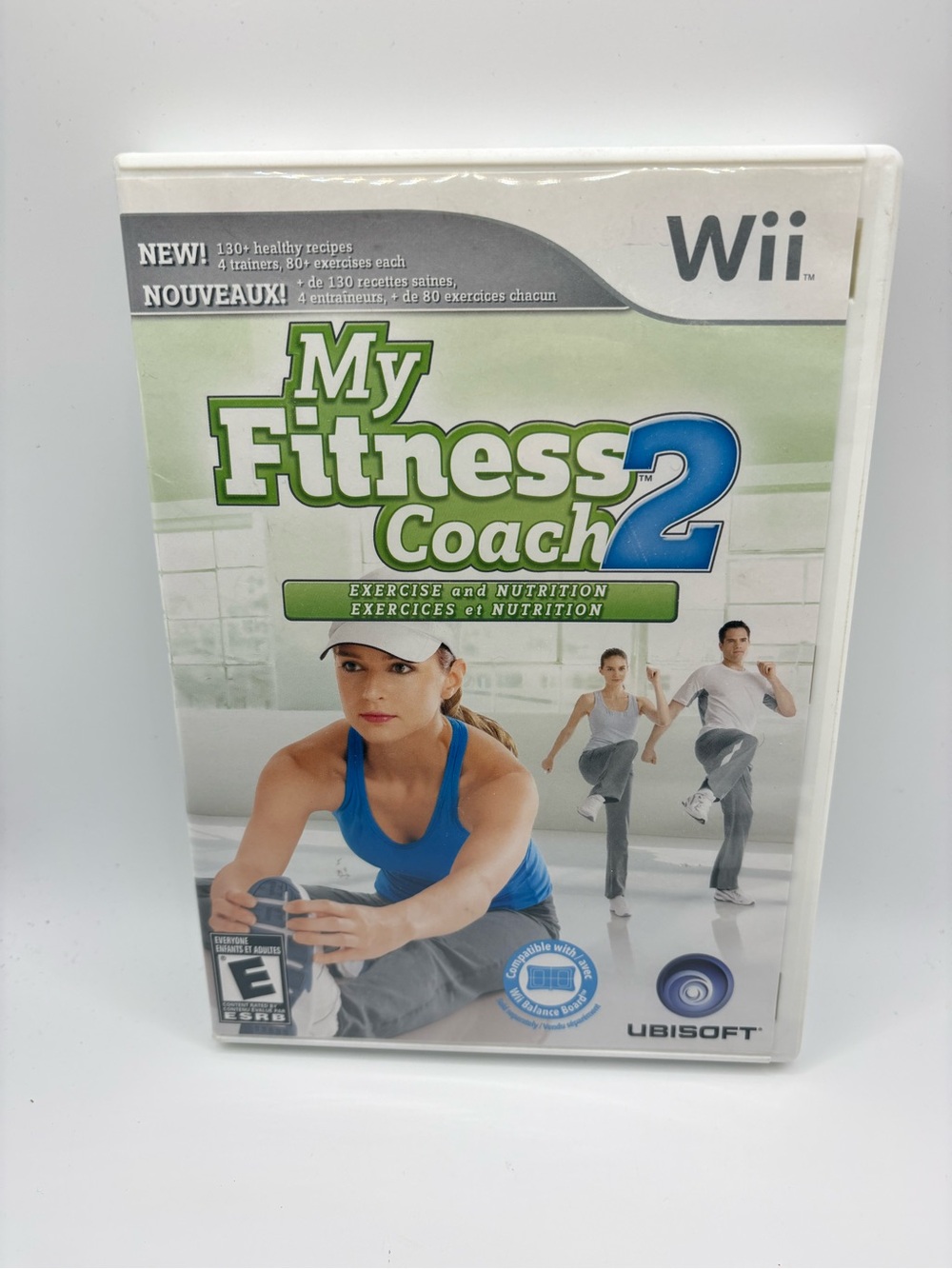 Nintendo Wii My Fitness Coach 2 Exercise & Nutrition Complete CIB Ubisoft